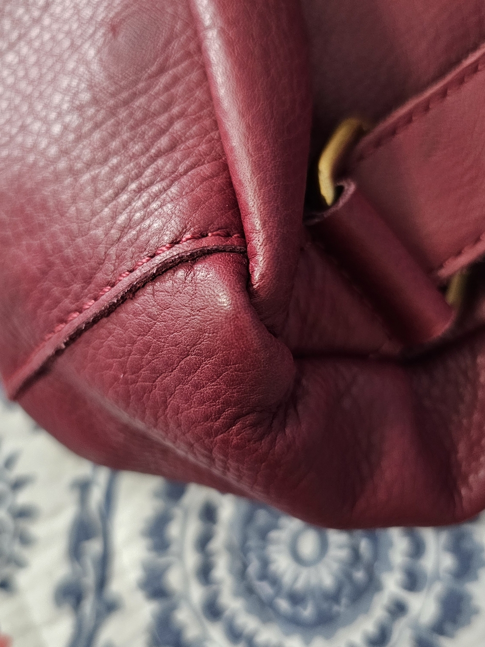 FINAL!!!! American Leather Co Marino Backpack - Picture 15 of 16